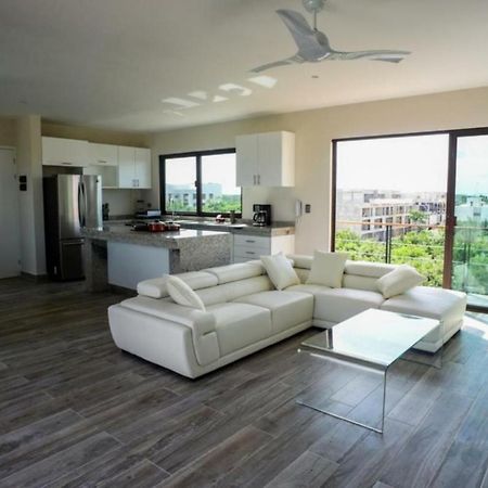 トゥルムPenthouse Blue Luxury La Veletaアパートメント エクステリア 写真